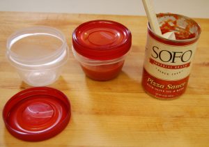 If you don't want to waste put small amounts of sauce in containers and freeze