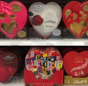 Lots of ways to get candy to a friend or sweetheart