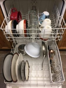 Running the dishwasher half full isn't a crime...