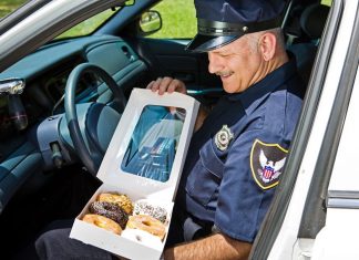 A Cop, A Doughnut, and the Battle of the Buldge