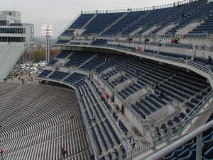 Empty Football Stadium