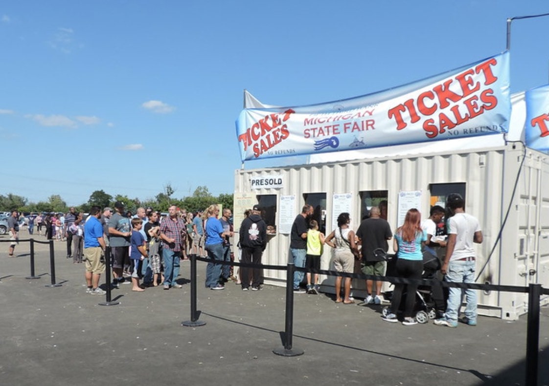 Michigan State Fair Entrance