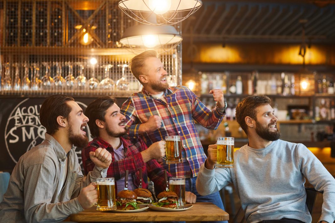 Watching March Madness at the Bar