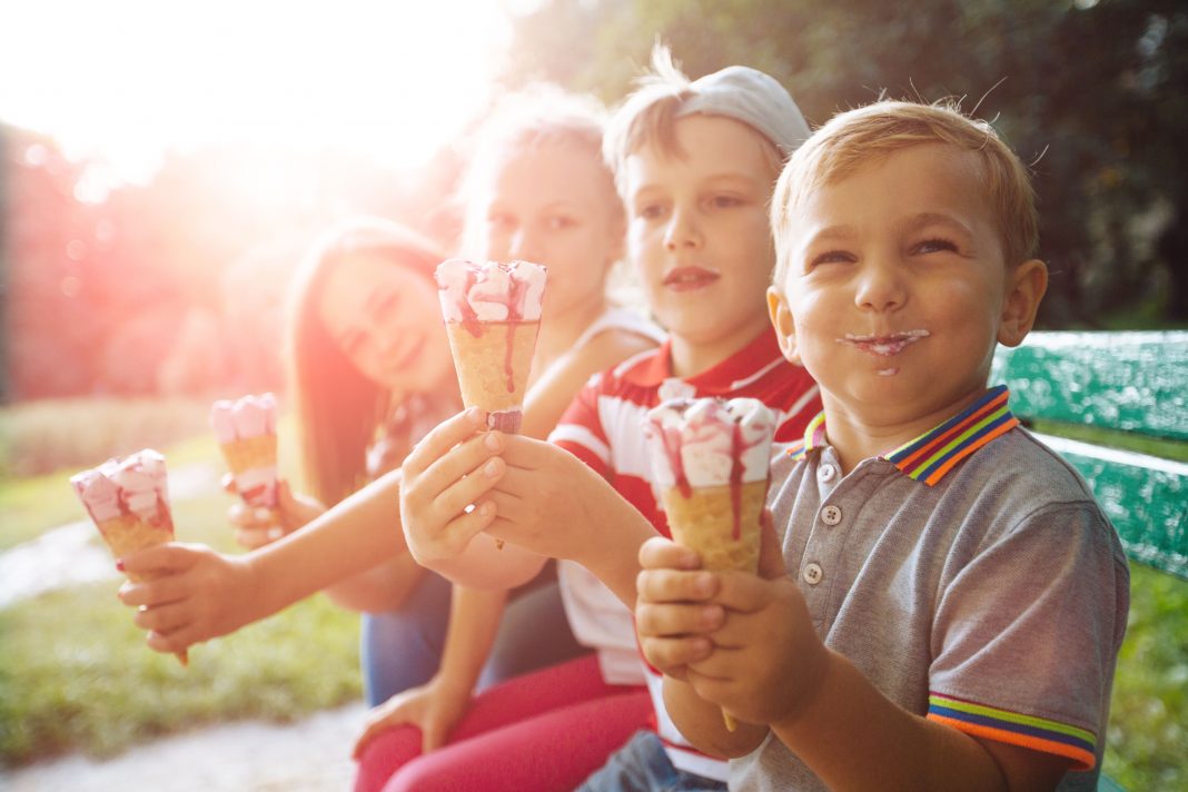 Kids Ice Cream from Local Shop