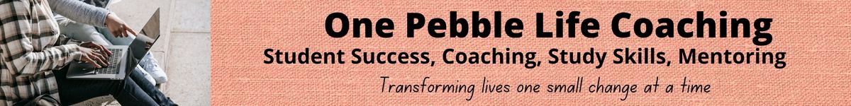 One Pebble Life Coaching Banner